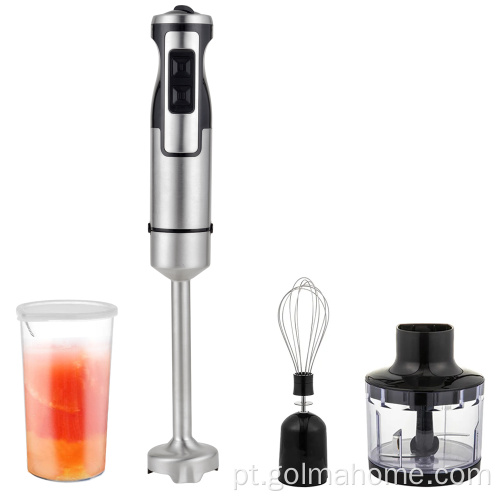 Liquidificador Aparelho de Cozinha de Aço Inoxidável 3in1 Multi-Propósito Juicer Elétrico Mão Misturador